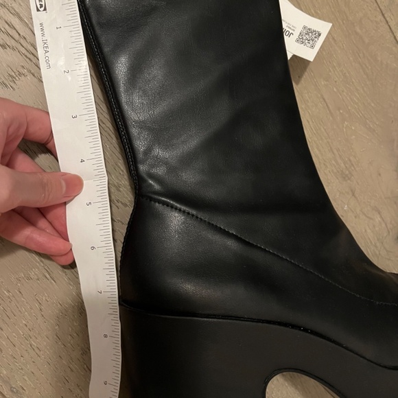 zara vegan leather boots - Picture 9 of 10